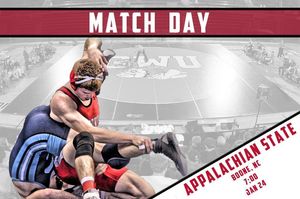 Image post by @gwuwrestling on Instagram