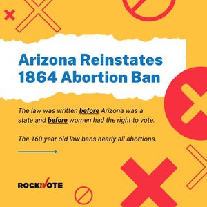 Image post by @rockthevote on Instagram