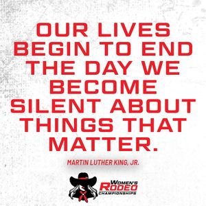 Image post by @womensrodeo on Instagram