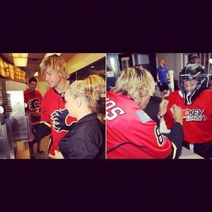 Image post by @nhlflames on Instagram