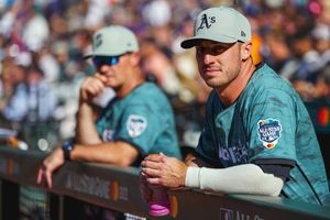 Image post by @Athletics on Twitter/X