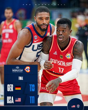 Image post by @usabasketball on Twitter/X