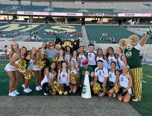 Image post by @csucheerleading on Instagram