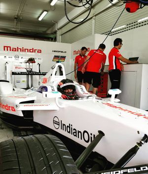 Image post by @mahindraracing on Instagram