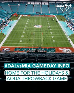 Image post by @hardrockstadium on Instagram