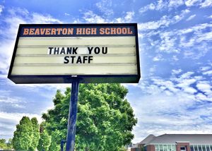Image post by @beavertonhigh on Instagram