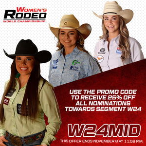 Image post by @womensrodeo on Instagram