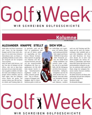 Image post by @alexknappegolf on Instagram