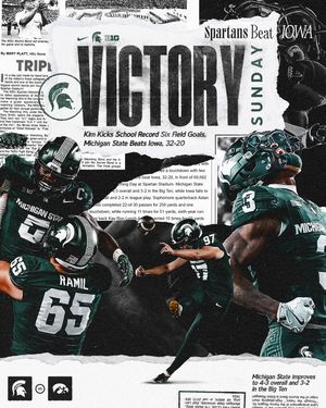Image post by @msu_football on Instagram