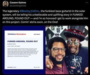 Image post by @bootsy_collins on Instagram