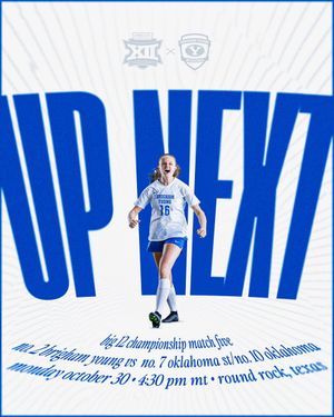 Image post by @byusoccer_w on Twitter/X