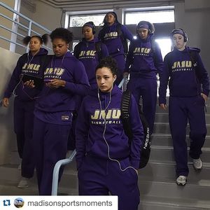 Image post by @jmuwbasketball on Instagram