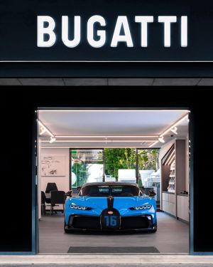 Image post by @Bugatti on Twitter/X