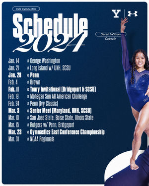 Image post by @yalegymnastics on Instagram