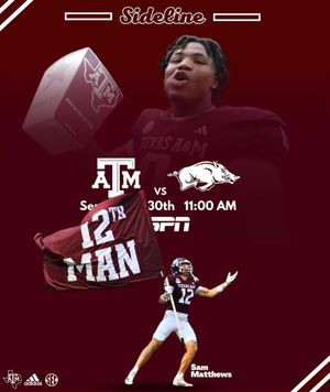 Image post by @aggiessideline on Instagram