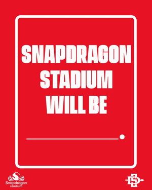 Image post by @snapdragonstadium on Instagram