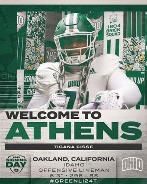 Image post by @OhioFootball on Twitter/X