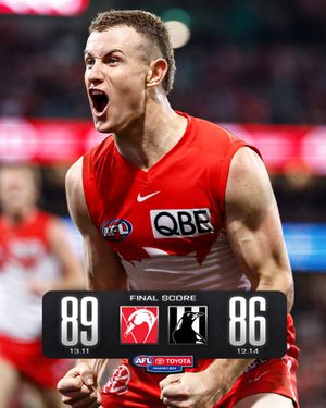 Image post by @AFL on Twitter/X