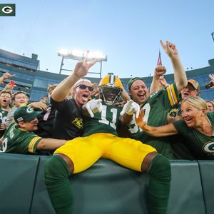 Image post by @packers on Twitter/X