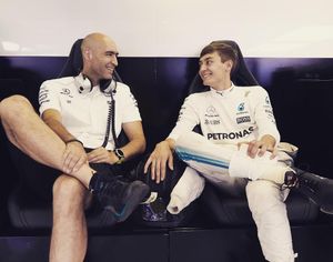 Image post by @georgerussell63 on Instagram
