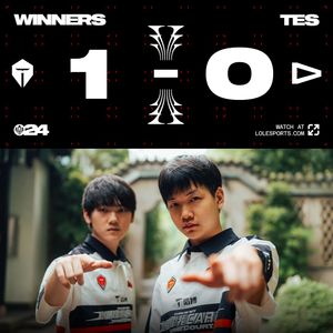 Image post by @lolesports on Twitter/X