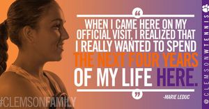 Image post by @clemsonwtennis on Instagram