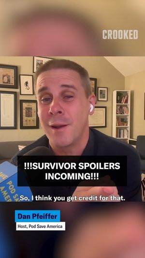 Video post by @PodSaveAmerica on Twitter/X