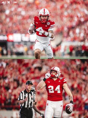 Image post by @HuskerFootball on Twitter/X