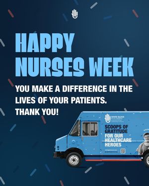 Image post by @whiteglovenursing on Instagram