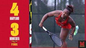 Image post by @TerpsWTennis on Facebook