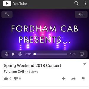 Image post by @fordhamcab on Instagram