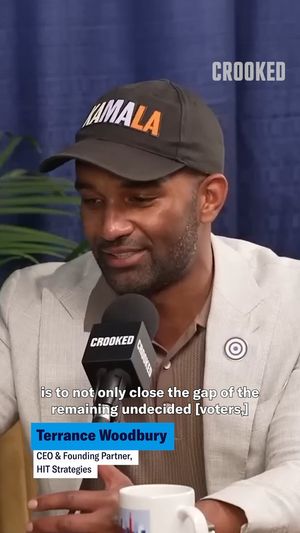 Video post by @PodSaveAmerica on Twitter/X