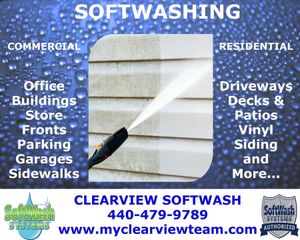 Image post by @clearviewsoftwash.oh on Facebook