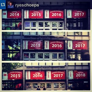 Image post by @bostonu on Instagram
