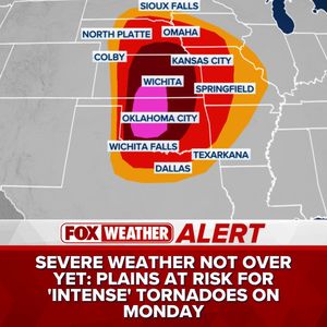 Image post by @foxweather on Instagram