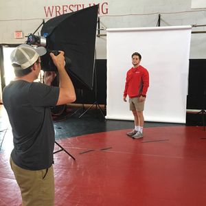 Image post by @gwuwrestling on Instagram