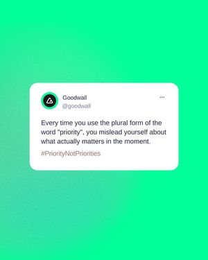Image post by @goodwallapp on Instagram