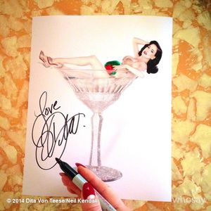 Image post by @ditavonteese on Instagram