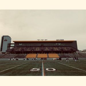 Image post by @ualbanyfootball on Instagram