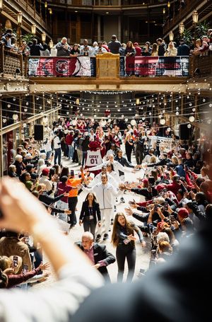 Image post by @UofSC on Twitter/X