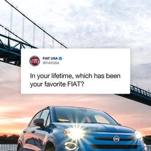 Image post by @fiatusa on Instagram