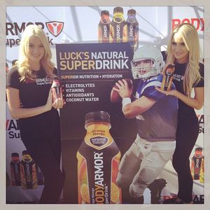 Image post by @drinkbodyarmor on Instagram