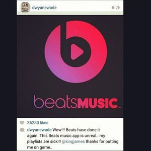 Image post by @kingjames on Instagram