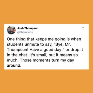 Image post by @edutopia on Instagram