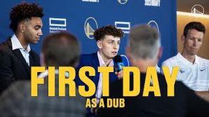 Video post by @Golden State Warriors on YouTube