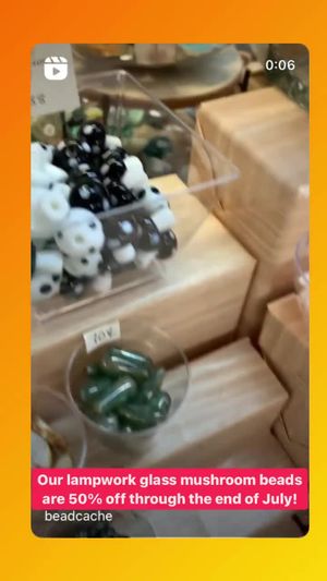 Video post by @beadcache on Facebook