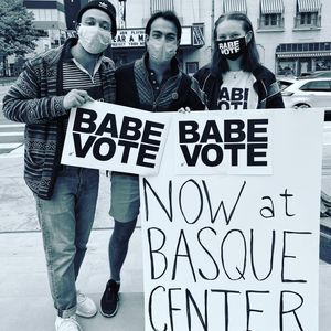 Image post by @babevote on Instagram