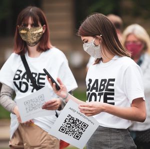 Image post by @babevote on Instagram