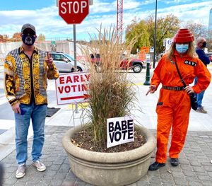 Image post by @babevote on Instagram