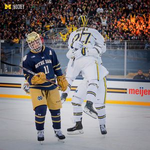 Image post by @umichathletics on Instagram